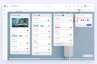 design a modern saas dashboard UX UI in figma