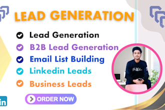 do linkedin lead generation, email leads, email finder list building