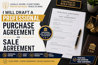 draft purchase agreement or sale agreement