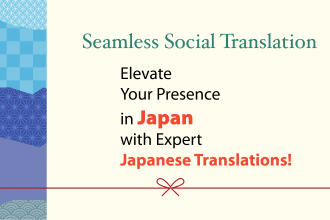 translate and tailor social posts for japanese audiences