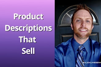 write seo product descriptions that sell