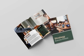 design your company brochure, annual report, newsletter in adobe indesign