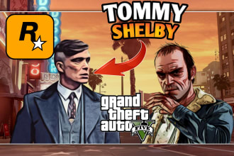 convert your photo into gta style cartoon or character