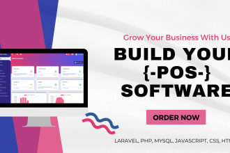 develop a laravel point of sale  system