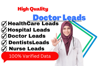 do targeted doctor nurse dentist physician email list lead generation
