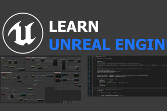 teach you how to use unreal engine 4, 5 or provide consultation