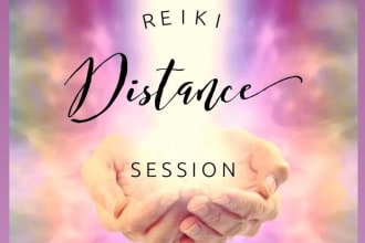 do distant reiki healing session for your mind, body, spirit