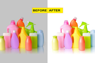 remove background 100 images with white or transparent