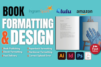 ingramspark book formatting, ingramspark publishing, paperback ingramspark ebook