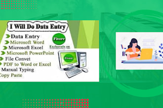 do 2 hours for convert pdf to word, web research and copy paste job