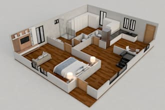 design a 3d model for your house