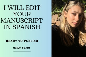 edit your book in spanish