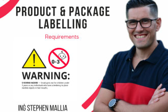 create and design safety signs according to your product