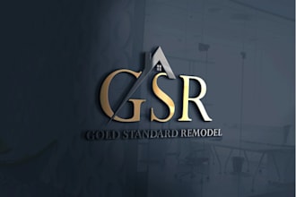 design realtors renovation  houses remodeling logo