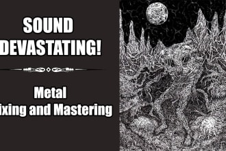 mix and master your music, death metal mixing and mastering