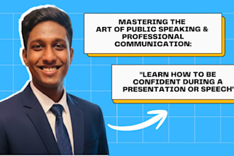 be your public speaking coach and mentor