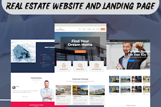 design a real estate website for your real estate business