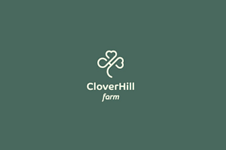 design absolutely outstanding clover hill farm logo