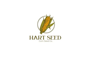 design best known beloved corn farm logo