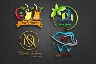design a unique and modern business logo with free source files