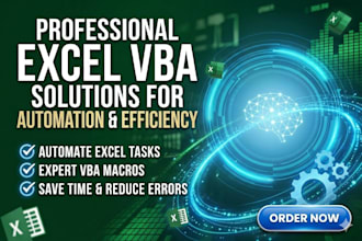 do excel data entry, automation, formulas and vba programming,data cleaning