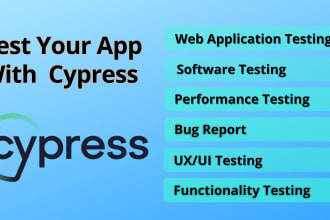 build automation test script of apps, website and software