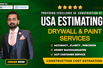 do drywall and paint cost estimation for bidding