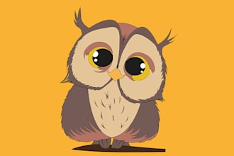 draw adorable and cute cartoon character