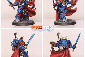 paint your warhammer, dnd and other miniatures, models or board games