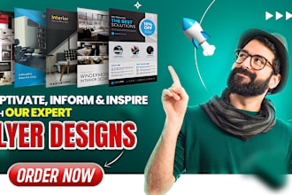 custom designs flyers and brochures for your business