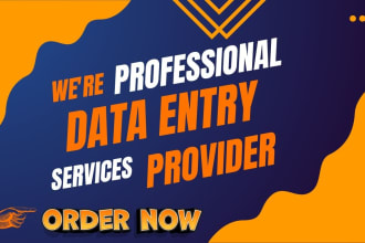 do fastest data entry, admin support and internet research