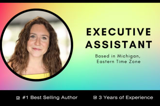 be your US based executive assistant