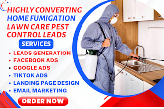 generate high exclusive home fumigation leads lawn care leads pest control leads