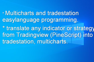 do multicharts and  tradestation easylanguage programming