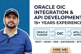 develop oracle integration cloud oic integrations and apis