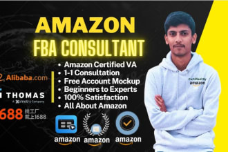 be your expert amazon consultant and virtual assistant
