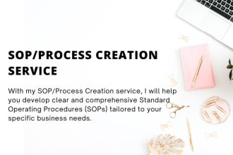 write standard operating procedures, sops,  and policies
