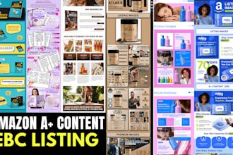 design amazon KDP a plus content ebc storefront product listings brand story