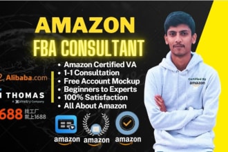 be your expert amazon consultant and virtual assistant