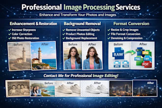 do image processing and enhancement