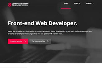 create api and professional website design and development