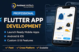 create modern flutter app with api integration