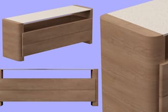 create customized 3d models for joinery design projects