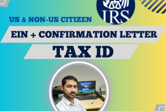 get your ein tax id for your company and sole from irs