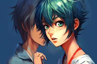 any character in my  manga style character