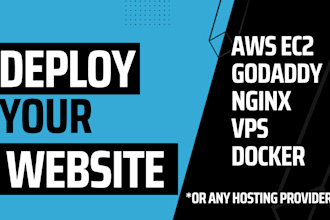 deploy install website to aws ec2, vps, cloud hosting server