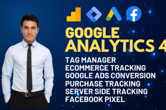 setup,fix google analytics 4,ga4 ecommerce tracking,ads conversion tracking GTM