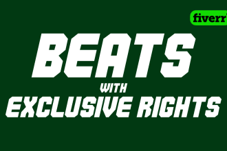 give you trap beats, rap beats, house beats with full exclusive rights