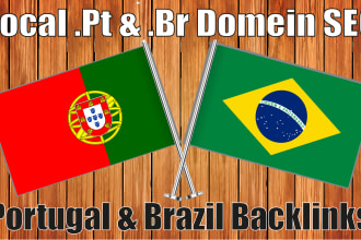 make brazil and portugal dofollow backlinks domain br or pt
