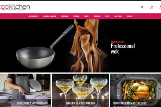 design kitchen utensils, shopify store, home decor dropshipping store